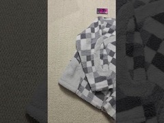 Özel Yüksek Kaliteli Sokak Giysileri Kış Patchwork Plaid Sıcak Yün Zip Up Pürüzlü Kapüşon Denizli Kravat Boya