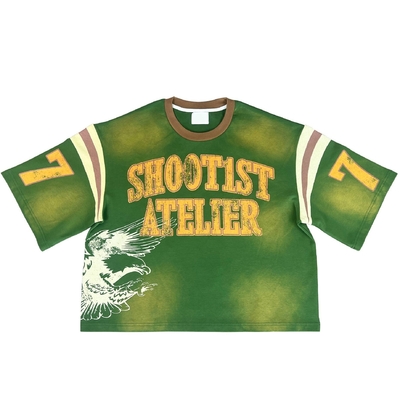 satın al Vintage İğne tespiti Erkek Futbol Tişörtleri Üstleri Logo Tasarımı Futbol Giysileri online manufacture