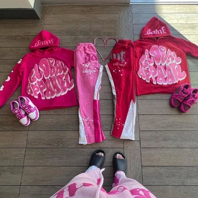 satın al Yakalı Özel Kapüşonlu Kadınlar Y2k Paltosu Zip Up Tasarımı ve Flare Paltosları Set online manufacture