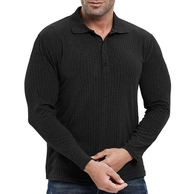 satın al Özel Polo Tişört Kırbaç Trick Erkek Kas Fit Uzun Kollu Egzersiz Tişört Spor Salonu ve Golf online manufacture
