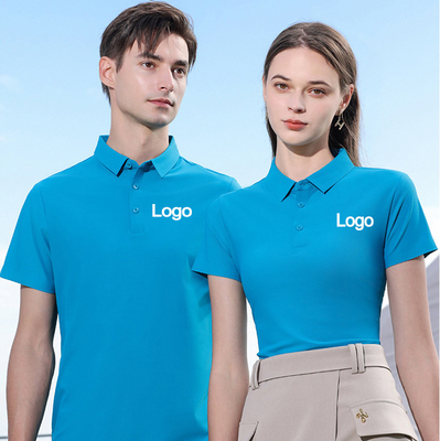 satın al MACTING Buz İpek Erkek ve Erkekler için Soğuk Fiber Polo Gömlekler online manufacture