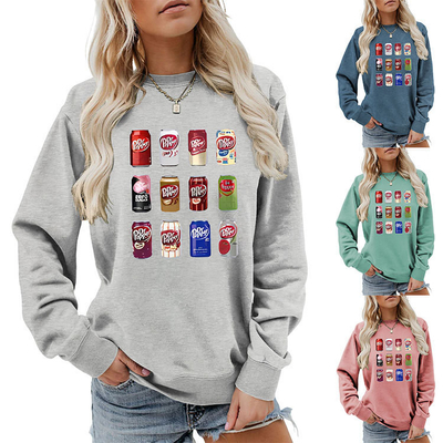 satın al Özel Y2k Grafik Tasarımı Baskılı Eğlenceli Kadınlar için Crewneck Hoodie S-6XL veya Özel Boyut online manufacture