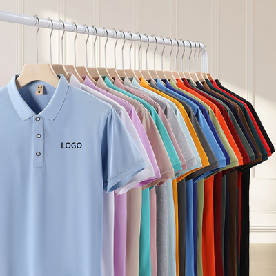 satın al 100% Pamuk Polyester Unisex Polo Tişörtleri Özel nakış ve Şık Tasarım online manufacture