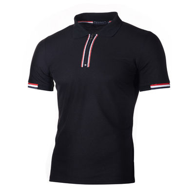 satın al MACTING Özel Erkek Yarım Zip Polo Tişörtleri Renkli veya Özel Casual Spor Çocuk Tişörtleri online manufacture