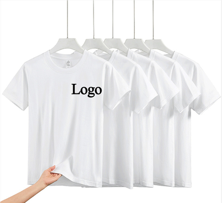 satın al Kalın baskı 220 Gsm Blank Custom Bland blank white t-shirts toplu Casual Daily Life Vakıf online manufacture
