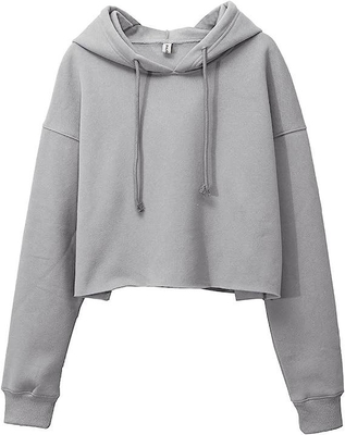 satın al Kapüşonlu poliester kazak Kısa Casual Sporlu Kapüşonlu Kadınlar için Kapışonlu Top online manufacture