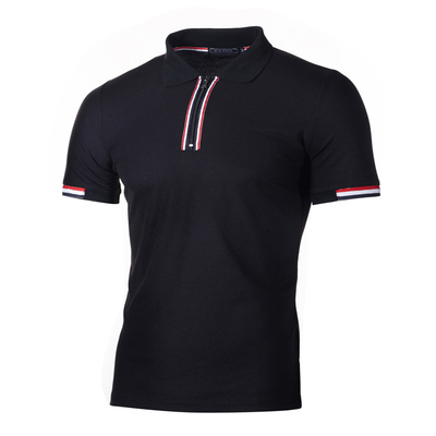 MACTING Özel Erkek Yarım Zip Polo Tişörtleri Renkli veya Özel Casual Spor Çocuk Tişörtleri